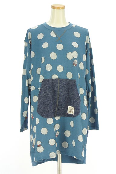 drug store's（ドラッグストアーズ）の古着「ドット柄ワンピース（ワンピース・チュニック）」大画像１へ