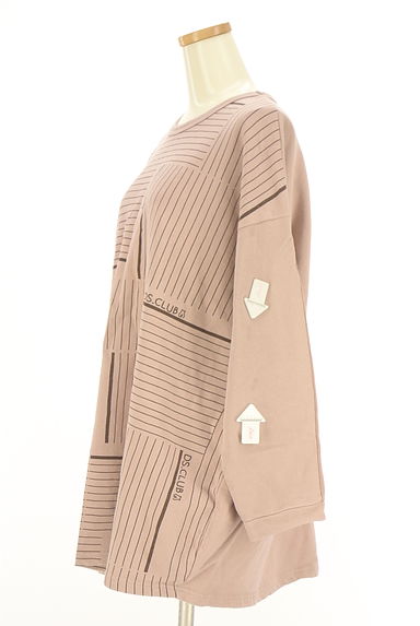 drug store's（ドラッグストアーズ）の古着「ボーダー×ストライププリント スウェットトップス（スウェット・パーカー）」大画像４へ