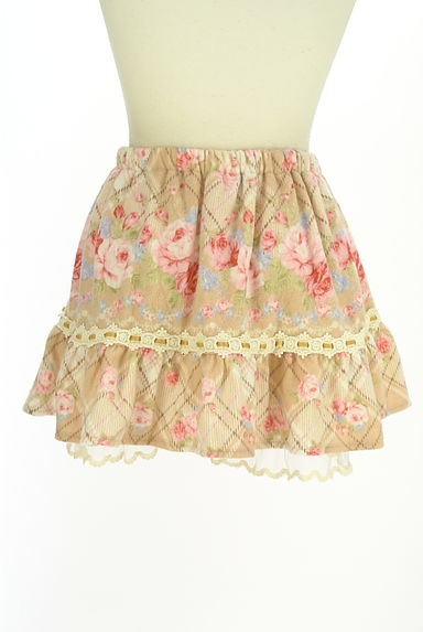 LIZ LISA（リズリサ）の古着「花柄フリルミニフレアスカート（ミニスカート）」大画像２へ