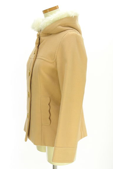 LIZ LISA（リズリサ）の古着「ファー付きフーデイショートコート（コート）」大画像３へ