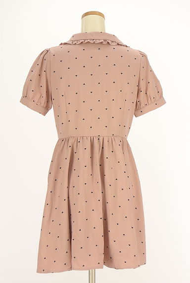 evelyn（エブリン）の古着「半そでハート柄シャツワンピース（ワンピース・チュニック）」大画像２へ