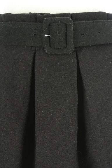 An MILLE（アンミール）の古着「ベルト付きタック膝上スカート（スカート）」大画像４へ