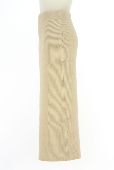AZUL BY MOUSSY（アズールバイマウジー）の古着「リブニットロングタイトスカート（ロングスカート・マキシスカート）」大画像３へ