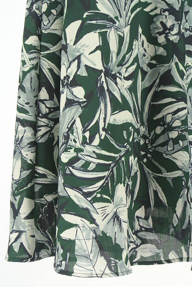 YECCA VECCA（イェッカヴェッカ）の古着「ボタニカル柄ミモレフレアスカート（ロングスカート・マキシスカート）」大画像５へ