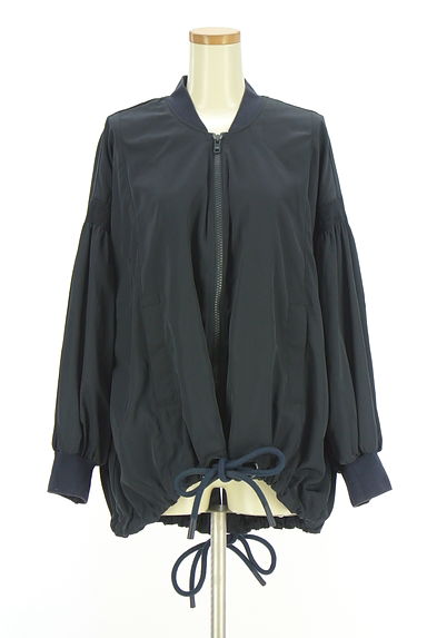 YECCA VECCA（イェッカヴェッカ）の古着「Edittt by YECCA VECCA 裾ドロストブルゾン（ブルゾン・スタジャン）」大画像１へ