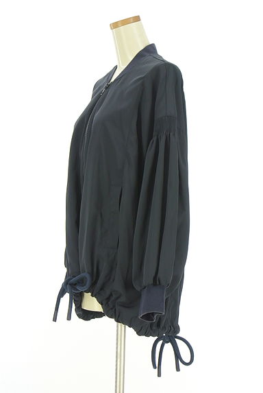 YECCA VECCA（イェッカヴェッカ）の古着「Edittt by YECCA VECCA 裾ドロストブルゾン（ブルゾン・スタジャン）」大画像３へ