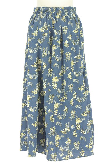 YECCA VECCA（イェッカヴェッカ）の古着「花柄ロングフレアスカート（ロングスカート・マキシスカート）」大画像２へ