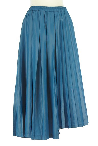 YECCA VECCA（イェッカヴェッカ）の古着「アシメプリーツロングスカート（ロングスカート・マキシスカート）」大画像１へ