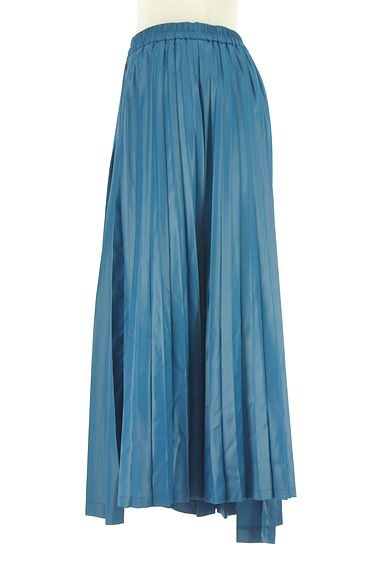 YECCA VECCA（イェッカヴェッカ）の古着「アシメプリーツロングスカート（ロングスカート・マキシスカート）」大画像３へ