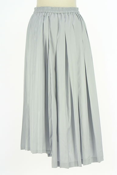 YECCA VECCA（イェッカヴェッカ）の古着「アシメプリーツロングスカート（ロングスカート・マキシスカート）」大画像２へ