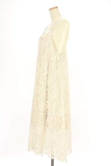 ADAM ET ROPE（アダムエロペ）の古着「総レースキャミワンピース（キャミワンピース）」大画像３へ