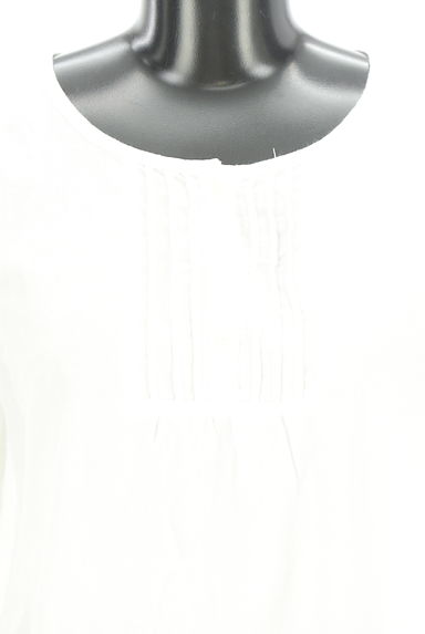 Samansa Mos2（サマンサモスモス）の古着「裾レースブラウス（カットソー・プルオーバー）」大画像４へ