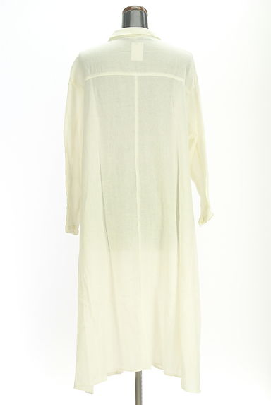 Samansa Mos2（サマンサモスモス）の古着「綿麻スキッパーシャツワンピース（ワンピース・チュニック）」大画像２へ