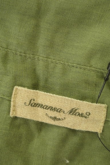 Samansa Mos2（サマンサモスモス）の古着「2WAY綿麻スキッパーシャツ（カジュアルシャツ）」大画像６へ