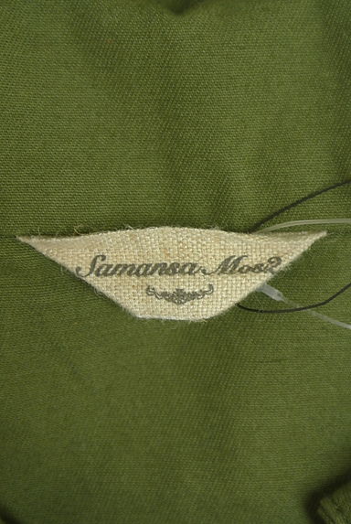 Samansa Mos2（サマンサモスモス）の古着「ミドル丈ドロストミリタリーベスト（ベスト・ジレ）」大画像６へ