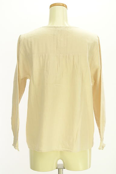 Samansa Mos2（サマンサモスモス）の古着「綿麻フロントレースブラウス（ブラウス）」大画像２へ