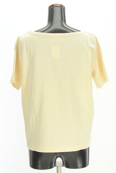 Samansa Mos2（サマンサモスモス）の古着「フロントフリルTシャツ（カットソー・プルオーバー）」大画像２へ