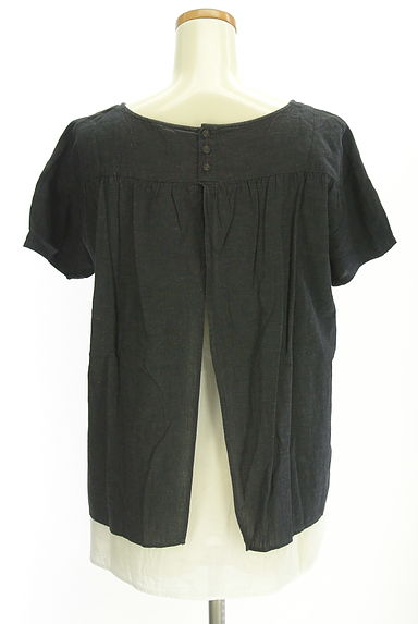 Samansa Mos2（サマンサモスモス）の古着「後ろレイヤード半袖カットソー（カットソー・プルオーバー）」大画像２へ