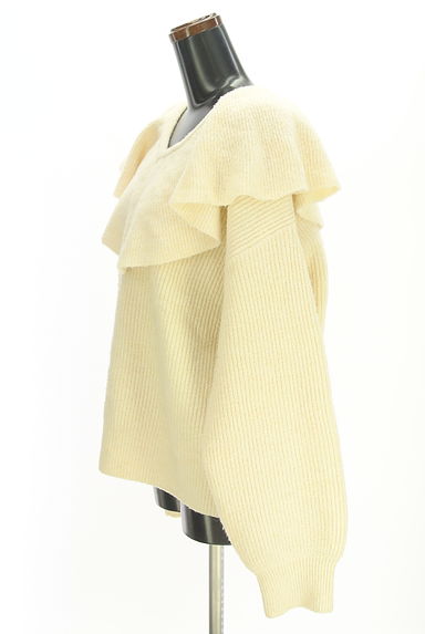 Mystrada（マイストラーダ）の古着「フリル襟オーバーサイズニット（ニット）」大画像３へ