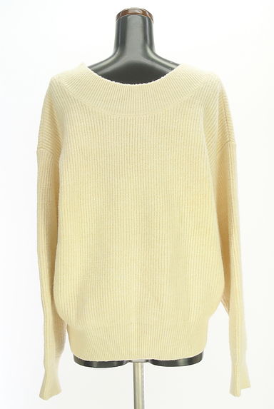 Mystrada（マイストラーダ）の古着「フリル襟オーバーサイズニット（ニット）」大画像５へ