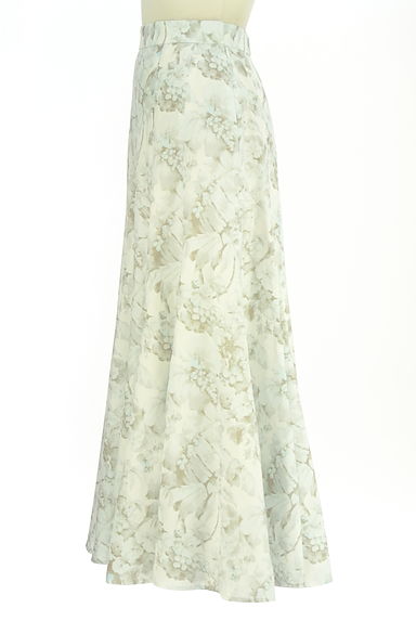 rienda（リエンダ）の古着「V&Aコラボ花柄ロングフレアスカート（ロングスカート・マキシスカート）」大画像３へ