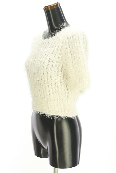 rienda（リエンダ）の古着「透かし編み太リブシャギーニット（ニット）」大画像３へ