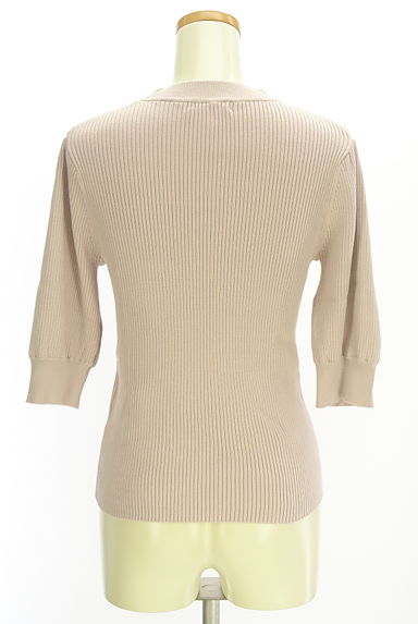 PROPORTION BODY DRESSING（プロポーションボディドレッシング）の古着「パール付きフロントオープンニット（ニット）」大画像２へ