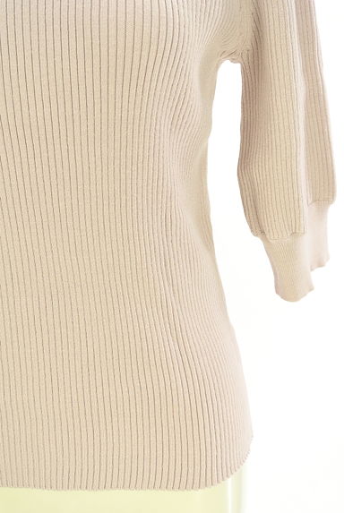 PROPORTION BODY DRESSING（プロポーションボディドレッシング）の古着「パール付きフロントオープンニット（ニット）」大画像５へ