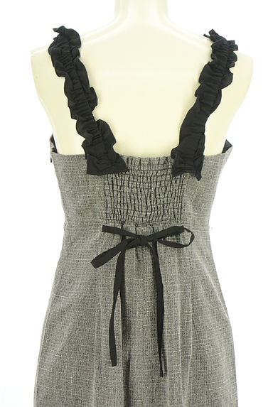 PROPORTION BODY DRESSING（プロポーションボディドレッシング）の古着「フリル肩紐ロングワンピース（キャミワンピース）」大画像５へ