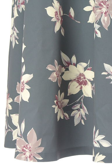 PROPORTION BODY DRESSING（プロポーションボディドレッシング）の古着「花柄ミモレスカート（ロングスカート・マキシスカート）」大画像５へ