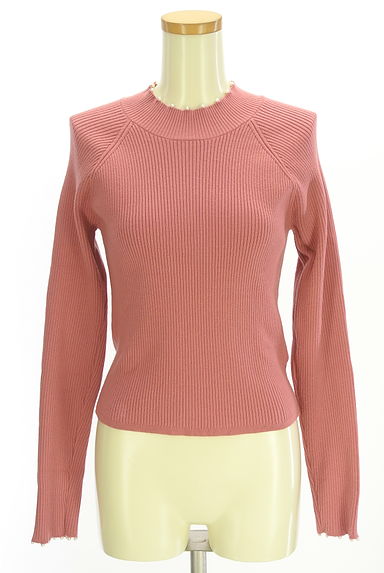 JILL by JILLSTUART（ジルバイジルスチュアート）の古着「パール付きモックネックニット（ニット）」大画像１へ