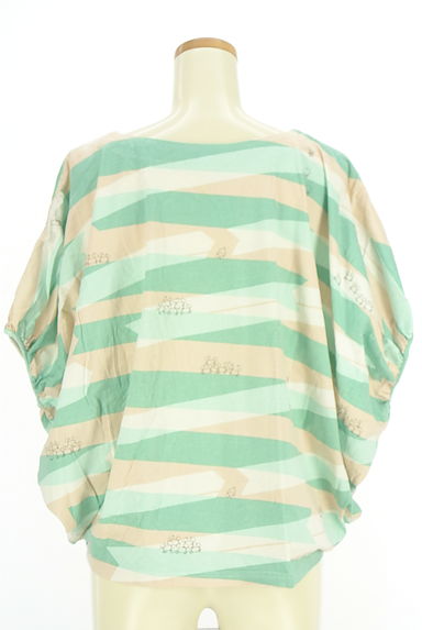 marble SUD（マーブルシュッド）の古着「総柄プリントドルマンカットソー（カットソー・プルオーバー）」大画像２へ