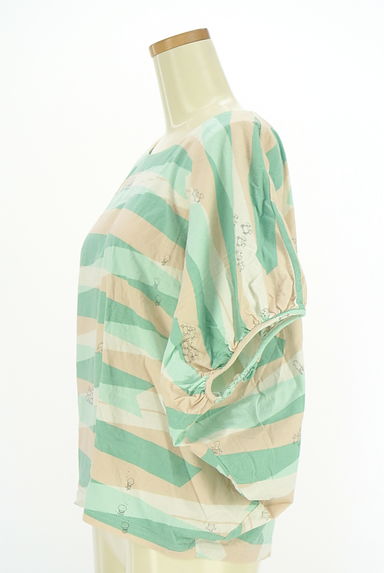 marble SUD（マーブルシュッド）の古着「総柄プリントドルマンカットソー（カットソー・プルオーバー）」大画像３へ