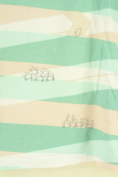 marble SUD（マーブルシュッド）の古着「総柄プリントドルマンカットソー（カットソー・プルオーバー）」大画像５へ