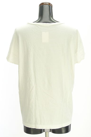 marble SUD（マーブルシュッド）の古着「dog刺繍フレンチスリーブTシャツ（Ｔシャツ）」大画像２へ