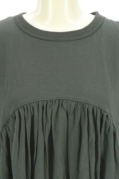 marble SUD（マーブルシュッド）の古着「ギャザー入りフレアカットソー（カットソー・プルオーバー）」大画像４へ