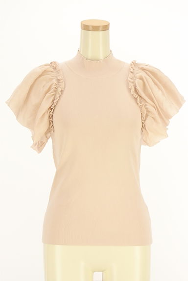 Snidel（スナイデル）の古着「別地切替バルーンスリーブニットトップス（ニット）」大画像１へ