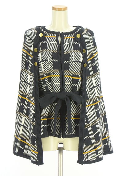 Chesty（チェスティ）の古着「ベルト付き変形ニットカーディガン（カーディガン・ボレロ）」大画像１へ