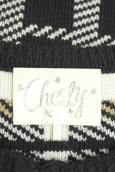 Chesty（チェスティ）の古着「ベルト付き変形ニットカーディガン（カーディガン・ボレロ）」大画像６へ