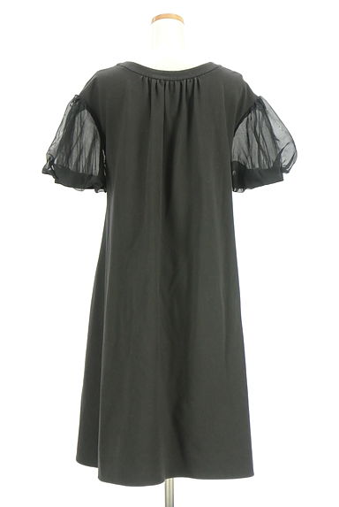 CELFORD（セルフォード）の古着「シアーパフスリ膝丈ワンピース（ワンピース・チュニック）」大画像２へ