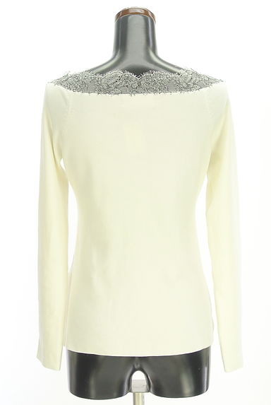 CELFORD（セルフォード）の古着「レースボートネックハイゲージニット（ニット）」大画像２へ