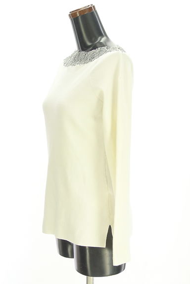 CELFORD（セルフォード）の古着「レースボートネックハイゲージニット（ニット）」大画像３へ