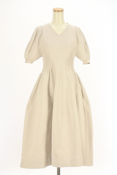 CELFORD（セルフォード）の古着「パフスリーブニットワンピース（ワンピース・チュニック）」大画像１へ