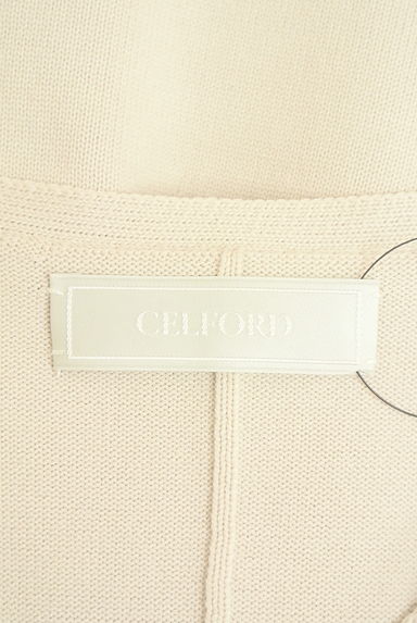 CELFORD（セルフォード）の古着「パフスリーブニットワンピース（ワンピース・チュニック）」大画像６へ