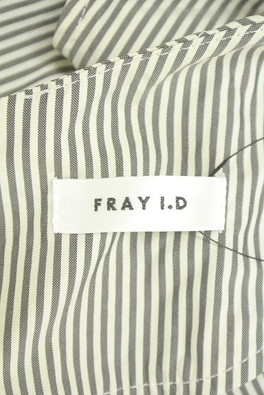 FRAY I.D（フレイアイディー）の古着「ドロストボリューム袖ストライプブラウス（カットソー・プルオーバー）」大画像６へ