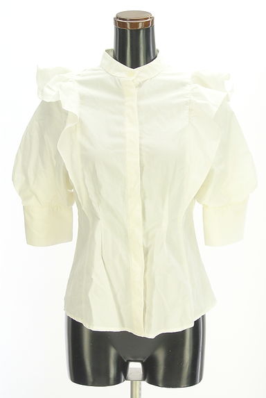 Snidel（スナイデル）の古着「パフスリーブフリルブラウス（ブラウス）」大画像１へ