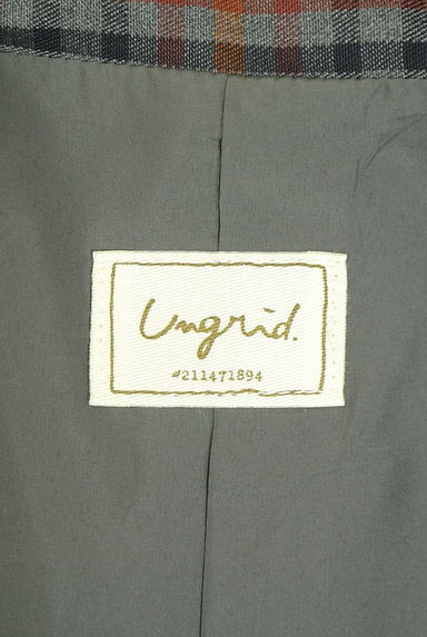 Ungrid（アングリッド）の古着「チェック柄ショートジャケット（ジャケット）」大画像６へ