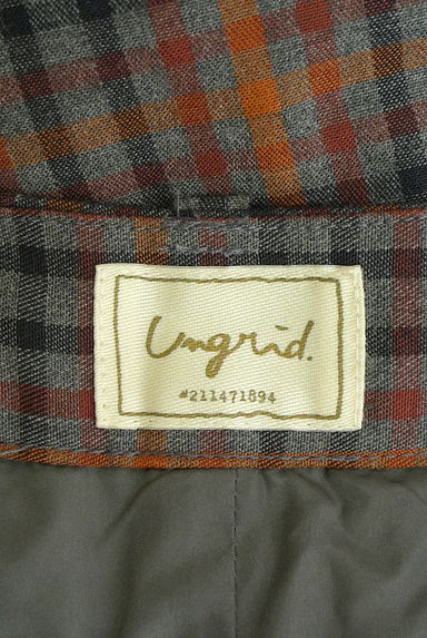 Ungrid（アングリッド）の古着「チェック柄テーパードパンツ（パンツ）」大画像６へ