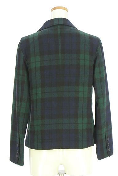 Ungrid（アングリッド）の古着「チェック柄ウールテーラードジャケット（ジャケット）」大画像２へ