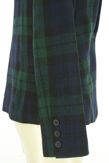 Ungrid（アングリッド）の古着「チェック柄ウールテーラードジャケット（ジャケット）」大画像５へ